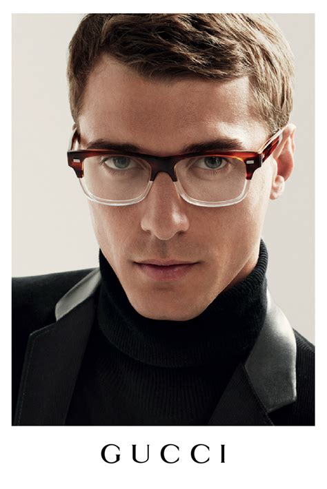 gucci eyeglass frames for men ebay|Gucci clear frame glasses men.